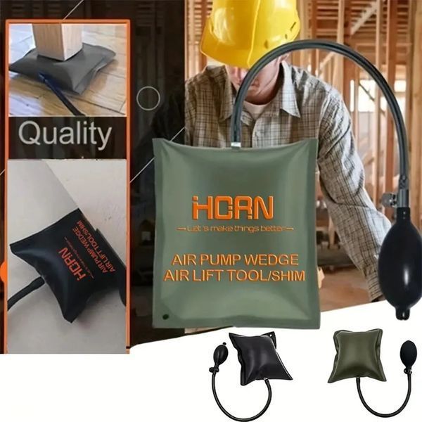 HORN Подушка надувная рихтовочная (160*160 мм) подъемная домкрат PDR Air Pump Wedges Inflatable Airbag For Doo 7859 фото