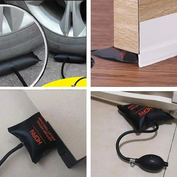 HORN Подушка надувная рихтовочная (160*160 мм) подъемная домкрат PDR Air Pump Wedges Inflatable Airbag For Doo 7859 фото