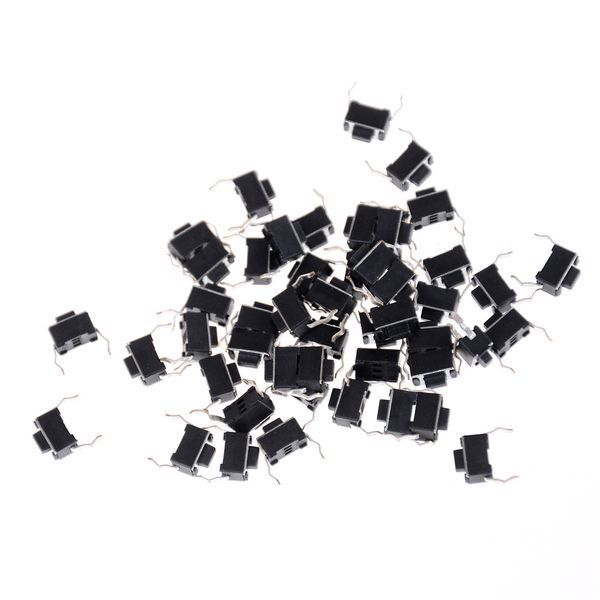 Кнопка тактова 3*6*4.3 мм (довгі ніжки) SMD Мікроперемикач 3 х 6 х 4,3 mm SMD 5252 фото
