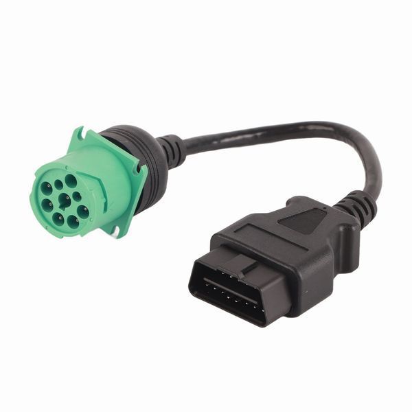 Переходник Autocom TCS 16pin - J1939 9 pin MALE (GREEN Type) Cummins Diesel Truck Deutsch 7315 фото