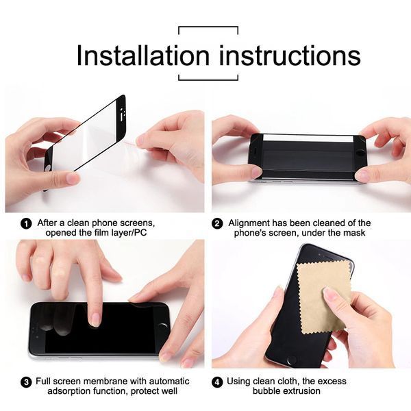 Xiaomi Redmi 12 стекло переднее защитное 9H 2.5D пленка с черной окантовкой 7381 фото
