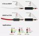 CTIA OMTP Apple Nokia AV перехідник 3.5 мм 4 pin (тато) &mdash; 2.5 мм 4-pin stereo (мама) ЗОЛОТ.НАПІЛЕННЯ 4 pole Male to 3 pole Female Jack Stereo Audio Adapter 3.5 M Adaptor 7973-2 фото 2