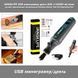 JANGKLIFE USB минигравер дрель инструмент акумуляторный ручной портативный автономный (