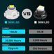 T3 Led Canbus (3030 SMD) Жовтий автомобільний світлодіод, (1 шт) світлодіод панель приладів підсвічування 7441 фото 3