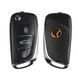 Xhorse VVDI XN002 XNDS00EN 315 Мгц 433 Мгц чип 7938X ID47 Hitag3 програмований викидний ключ універсальний 5757 фото 1