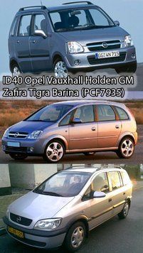 Чип транспондер ID40 Opel Vauxhall Holden GM PCF7930/PCF7931/PCF7935 (Zafira Tigra Barina Speedster Agila Vec 3903 фото