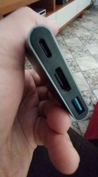 3-в-1 USB-C PD HDMI Hub 4K FullHD 1080i виведення відео з телефону на ТБ/монітор HDMI-сумісний розгалужувач ЮЗБ 3.0 док-станція дл 8193 фото