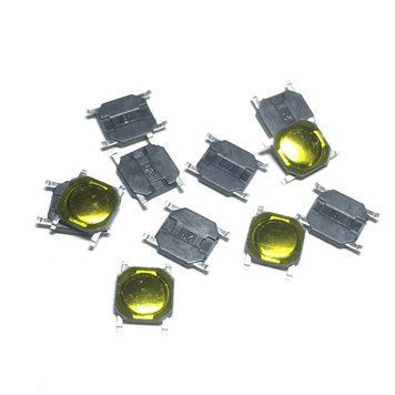 Кнопка тактовая 4 * 4 * 0.8 мм 4pin DIP SMD микропереключатель телефон сигнализация брелок remote control Tact 4358 фото