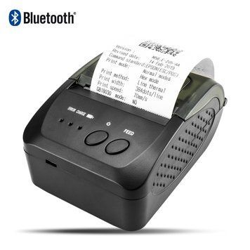 NETUM NT-1809DD 58mm Bluetooth ФОНП ПРРО портативний блютуз термо принтер переносний знімний АКБ друк із телеф 5916 фото
