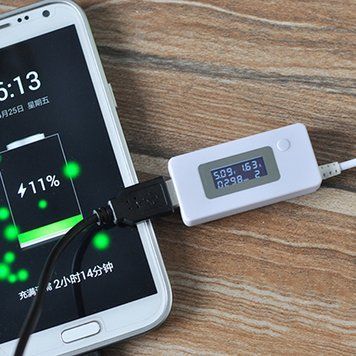 USB тестер тока, напряжения kcx 017 micro USB LCD ватметр энергометр потребление тока 3507 фото