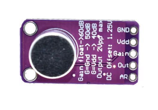 MAX9814 Microphone AGC модуль мікрофон Ардуїно 6444 фото