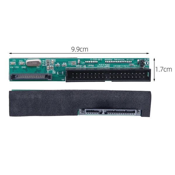 EVB-002-3 JMicron JM0330 адаптер IDE-SATA конвертер преобразователь (подключение SATA HDD DVD к IDE 40 pin) #2 0098-2 фото