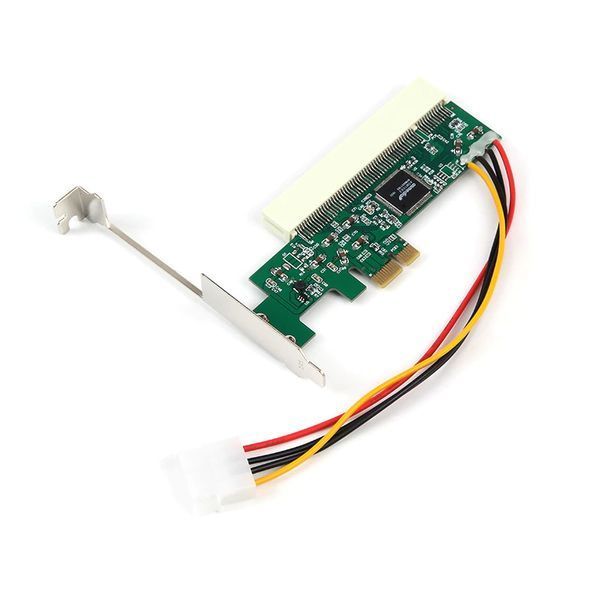 Переходник райзер PCI-E - PCI на ASM1083 с питанием Molex 4 pin 3723 фото
