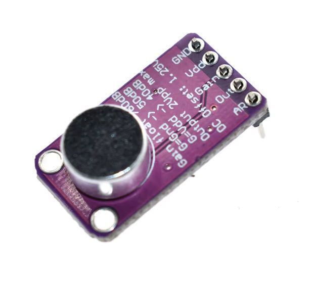 MAX9814 Microphone AGC модуль мікрофон Ардуїно 6444 фото