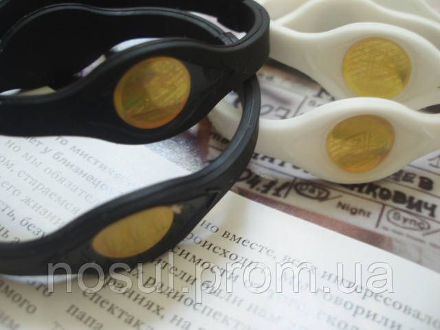 Браслети із золотою голограмою Gold Hologram Silicone Wristband 21202369 фото
