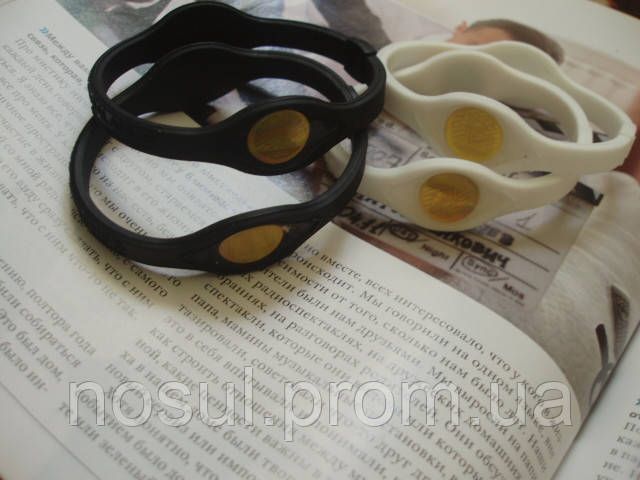 Браслети із золотою голограмою Gold Hologram Silicone Wristband 21202369 фото