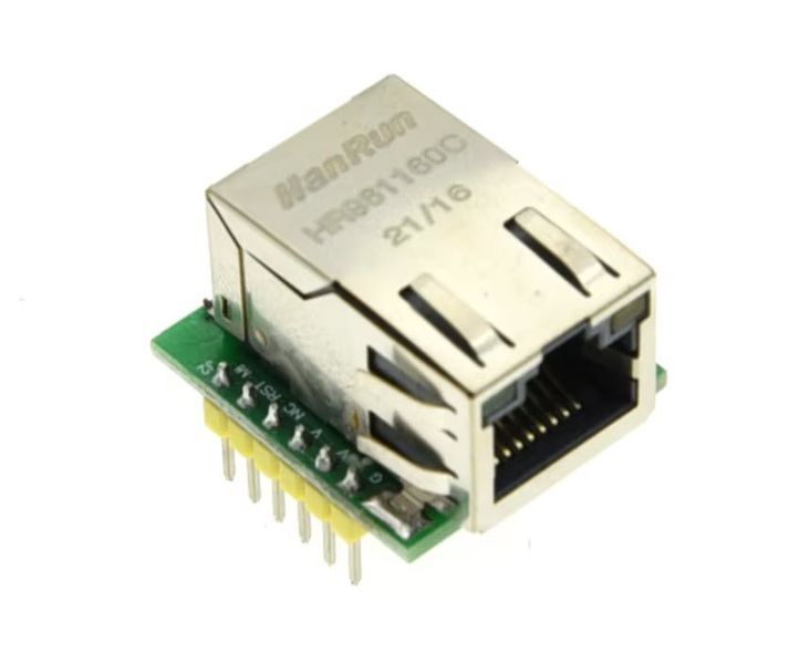 HW-884 cетевой&nbsp;модуль USR-ES1 (W5100/W5200) SPI интерфейс, аппаратный TCP/IP стек Ethernet Module SPI Interface Ethernet Module 7890 фото