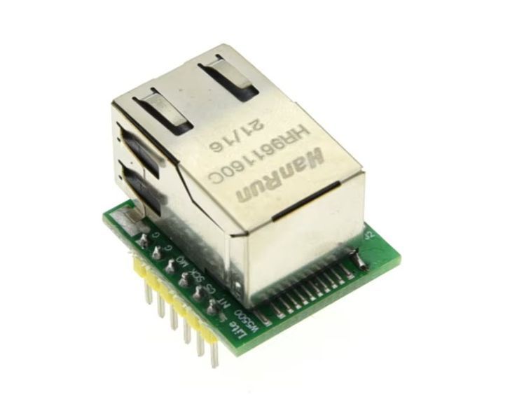HW-884 cетевой&nbsp;модуль USR-ES1 (W5100/W5200) SPI интерфейс, аппаратный TCP/IP стек Ethernet Module SPI Interface Ethernet Module 7890 фото