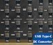PD 100W 20V 5A (Type-C, GaN) DC5521 5.5*2.1 мм (Acer, Lenovo, ASUS, Toshiba) с LED дисплеем (параметры питания) переходник адаптер для зарядного устройства коннектор для БП угловой 7057-2 фото 7