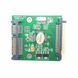 Адаптер 2.5'' SATA (7+15 pin папа) на 1.8'' IDE (50 pin папа) #3 board Toshiba 5603 фото 1