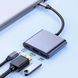 3-в-1 USB-C PD HDMI Hub 4K FullHD 1080i виведення відео з телефону на ТБ/монітор HDMI-сумісний розгалужувач ЮЗБ 3.0 док-станція дл 8193 фото 4