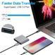 3-в-1 USB-C PD HDMI Hub 4K FullHD 1080i виведення відео з телефону на ТБ/монітор HDMI-сумісний розгалужувач ЮЗБ 3.0 док-станція дл 8193 фото 7
