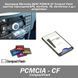 Картридер Mercedes BENZ PCMCIA - CF Compact Flash адаптер переходник(GPS, ноутбуки, ТВ, магнитолы и др.) 870 фото 1