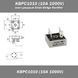 KBPC1010 (10A 1000V) міст діодний Diode Bridge Rectifier перетворювач змінного струму в постійний 7772 фото 1