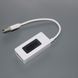 USB тестер струму, напруги kcx 017 micro USB LCD ваметр енергометр споживання струму 3507 фото 2