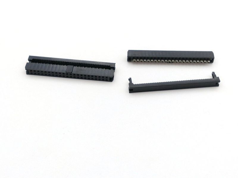 FC-44P 2.0mm Коннектор разъем штекер IDE 44 pin (2*22 pin) female (мама) шаг 2,0 мм IDC socket FC connector 5715 фото
