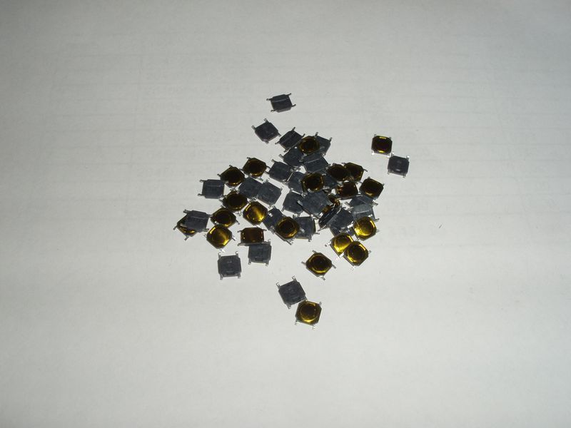 Кнопка тактовая 4 * 4 * 0.8 мм 4pin DIP SMD микропереключатель телефон сигнализация брелок remote control Tact 4358 фото