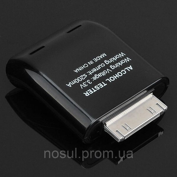 Персональный алкотестер для айфона iPhone 4 4S iPad iPod, IPEGA 2600 фото