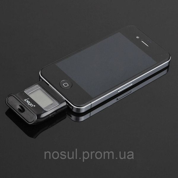 Персональный алкотестер для айфона iPhone 4 4S iPad iPod, IPEGA 2600 фото