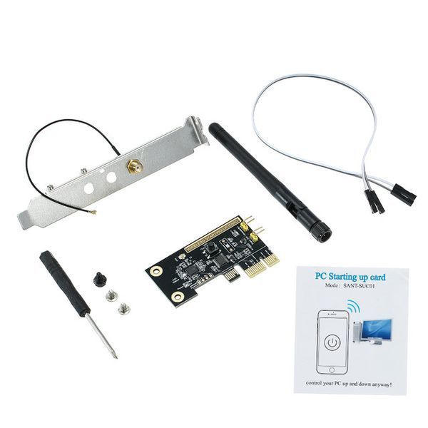 EWeLink SANT-SUC01 (Sonoff) Mini PCI-e WiFi плата управления удаленной перезагрузки включения выключения ПК 5644 фото