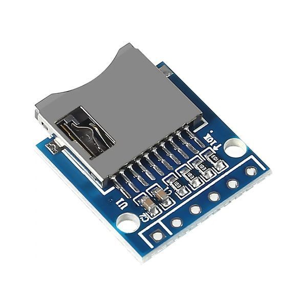 Картридер Arduino microSD (SDHC, TF) 6 pin 3.3-5V Card модуль слот Reader ARM MCU 7212 фото