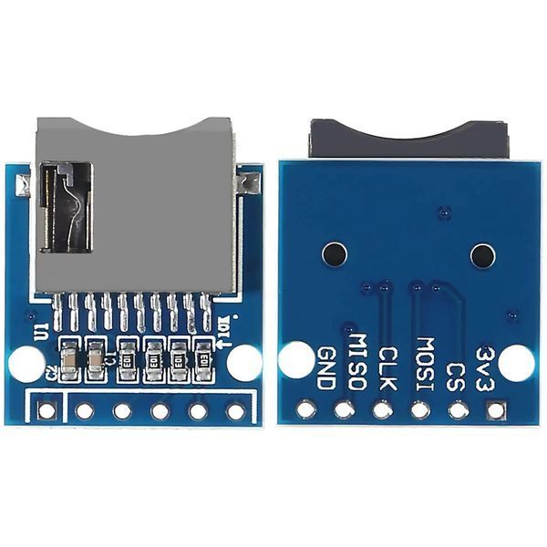 Картридер Arduino microSD (SDHC, TF) 6 pin 3.3-5V Card модуль слот Reader ARM MCU 7212 фото
