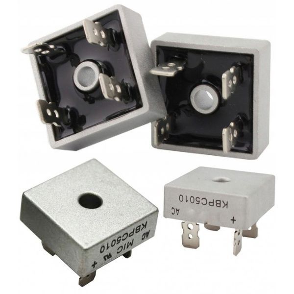 KBPC5010 (50A 1000V) мост диодный Diode Bridge Rectifier преобразователь переменного тока в постоянный 7774 фото
