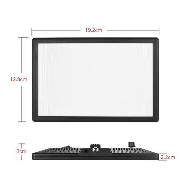 Накамерный свет Viltrox L116T bicolor, видеосвет для фотоаппарата и видеокамеры, LED осветитель светодиодный 4929 фото