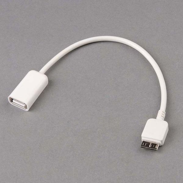 Перехідник Micro USB 3.0 (type B, male) - OTG (USB A, female) InterStep (Samsung S5 Galaxy Note 3 N9000) 3018 фото