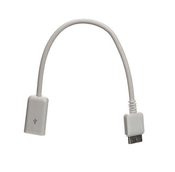 Перехідник Micro USB 3.0 (type B, male) - OTG (USB A, female) InterStep (Samsung S5 Galaxy Note 3 N9000) 3018 фото