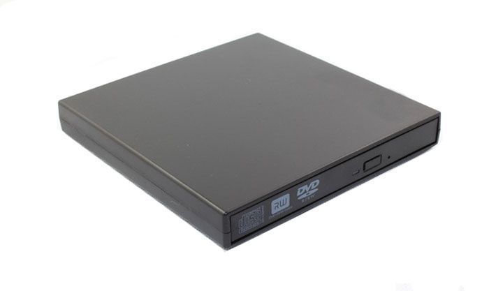 USB Combo зовнішній привод дисків DVD-RW (read+write) CD(r+w) RW вшивань ЧОРНИЙ External Slim 2516 фото