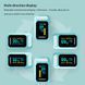 Пульсометр SH-C8 0LED пульсоксиметр CE ISO Blood Oxygen (чорний у кейсі) Monitor Heartbeat Monitor 5532 фото 8
