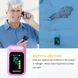 Пульсометр SH-C8 0LED пульсоксиметр CE ISO Blood Oxygen (чорний у кейсі) Monitor Heartbeat Monitor 5532 фото 5