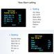 Пульсометр SH-C8 0LED пульсоксиметр CE ISO Blood Oxygen (чорний у кейсі) Monitor Heartbeat Monitor 5532 фото 6