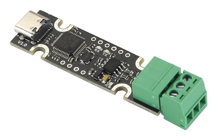 UCAN FYSETC аналізатор шини CAN (STM32F072) USB Type-C adapter (Canable/CandleLight/Klipper firmware) 7705 фото