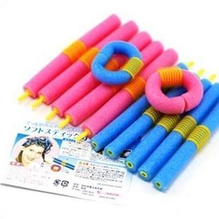 Tico Simple Self-adhesive мягкие бигуди EPE SoftSticks SUPER с липучкой 12 шт волшебные своими руками Professi 2480 фото