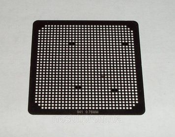 BGA шаблони ATI 0.76 mm 941 трафарети для реболлу реболінг-набір відновлення паяння ремонт прямого нагрівання 4147 фото