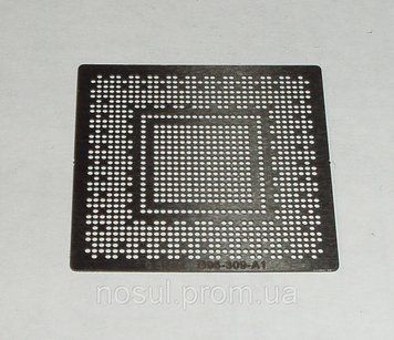BGA шаблони Nvidia 0.5 mm G96-309-A1 трафарети для реболлу реболінг-набір відновлення паяння ремонт прямого 4081 фото