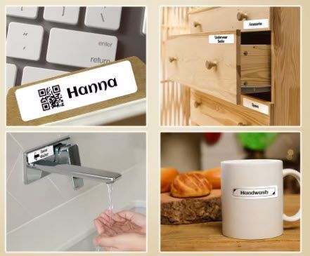 Phomemo Стрічка 15 мм 7 м (білий фон) самоклейна для принтера етикеток безперервна термострічка Phomemo (водостійка) для принтерів P12, P15, D30, Q30 Continuous Label Ця безперервна термопапір ідеально підходить для використання з портативними термопринте 8111 фото