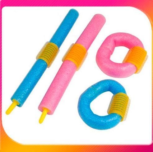 Tico Simple Self-adhesive мягкие бигуди EPE SoftSticks SUPER с липучкой 12 шт волшебные своими руками Professi 2480 фото
